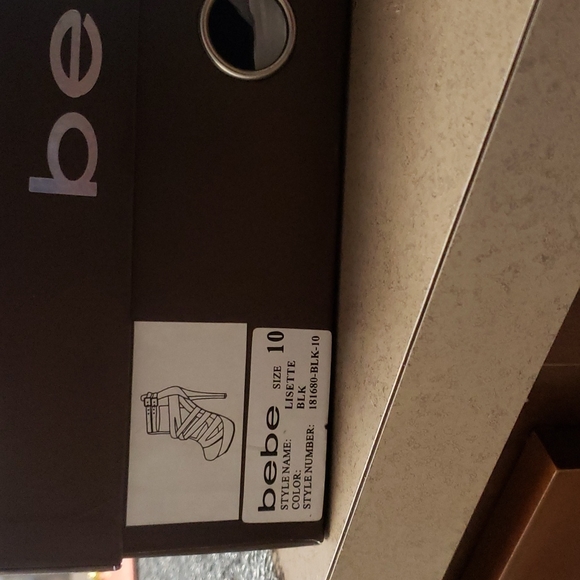 Bebe stack heel - Picture 4 of 5